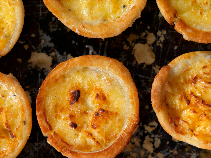 Healthy Ham and Cheese Mini Quiches with Pro40