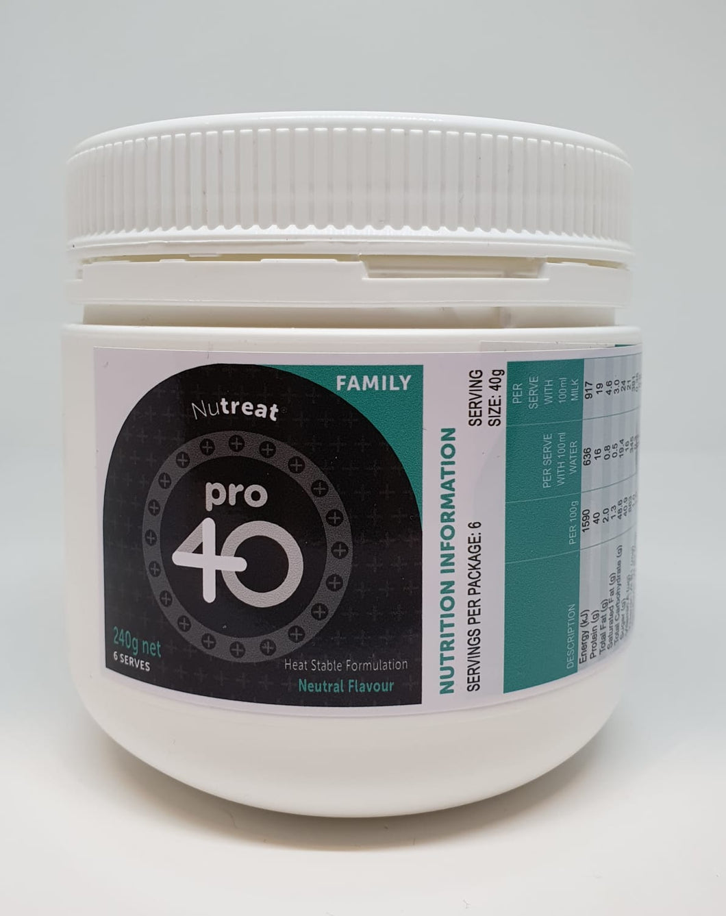 Nutreat Pro40 Family Formula (6 serves)